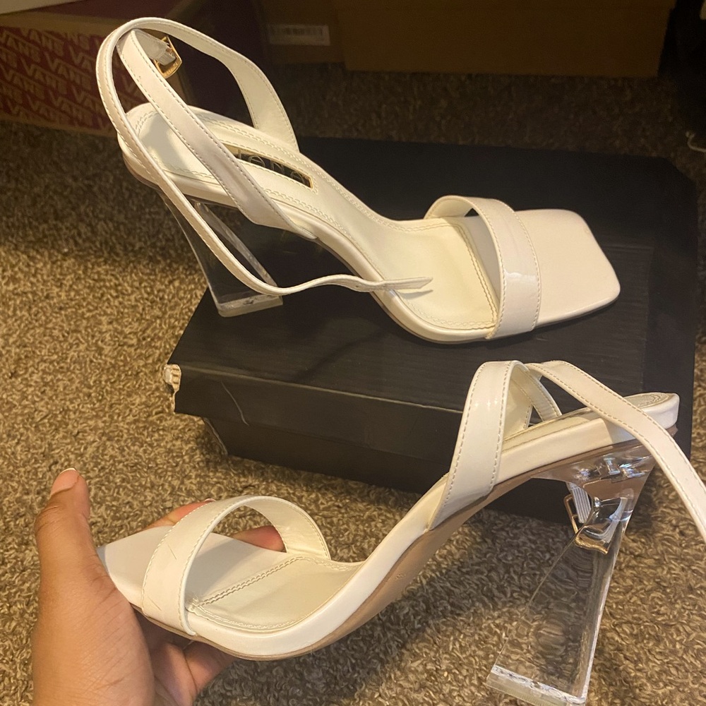 White heels